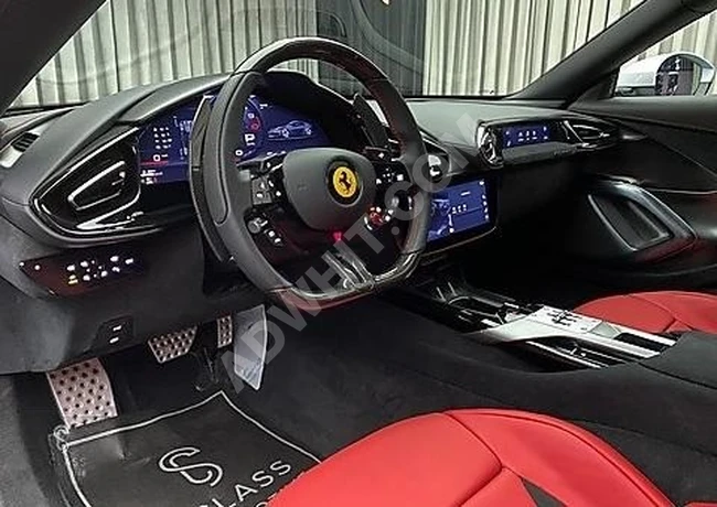 سيارة FERRARI 12 CILINDRI موديل 2025 مقاعد مساج شاشة راكب سيراميك