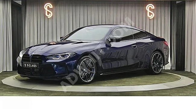 سيارة BMW M4 COMPETITION xDRIVE موديل 2022 بدون حوادث، خروج وكالة