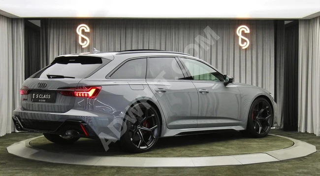 SCLASS 2025 AUDI RS6 PERFORMANCE 630 HP ARKA AKS B&O HEAD UP