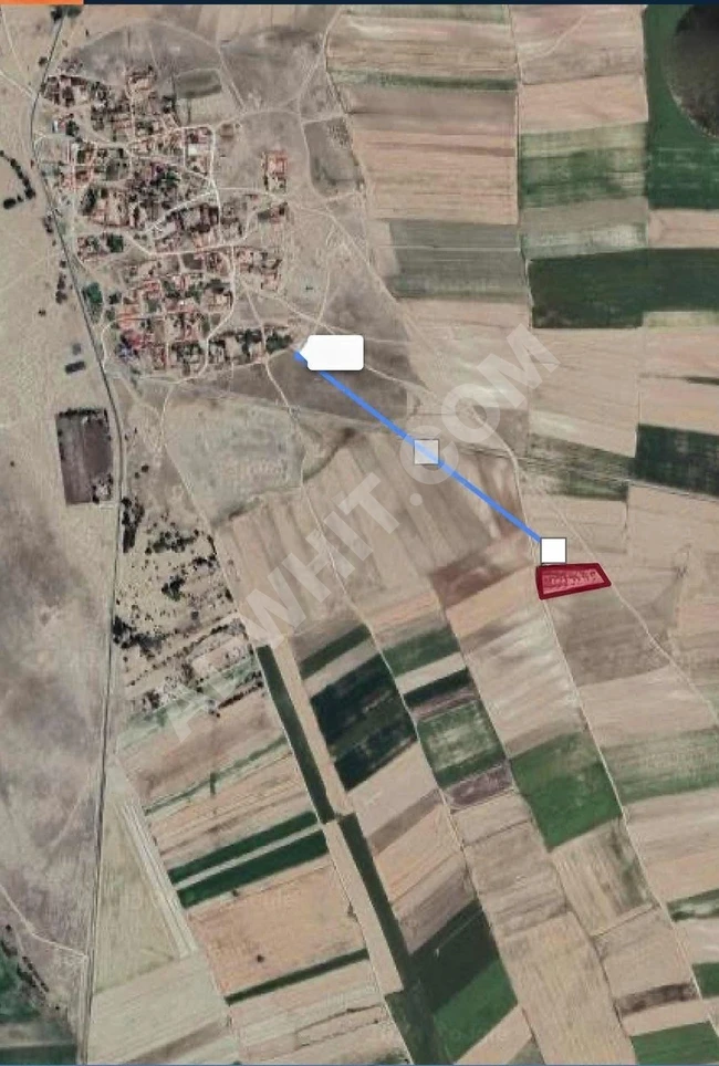 ESKİŞEHİR ÇİFTELER ZAFERHAMİT KÖYÜ SATILIK 7.907 M SATILIK TARLA