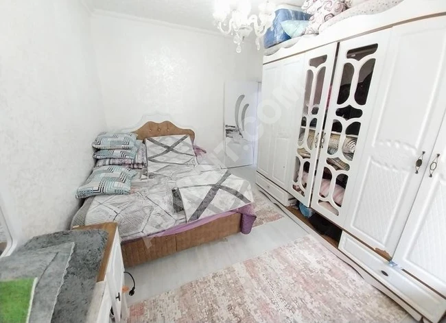 2+1 apartment without expenses for sale in TEVFİKBEY neighborhood, with a share ownership of 33 square meters.