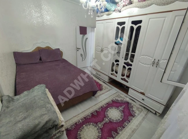 2+1 apartment without expenses for sale in TEVFİKBEY neighborhood, with a share ownership of 33 square meters.