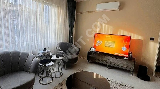 2+1 apartment for sale in the SALACAK complex with full renovation