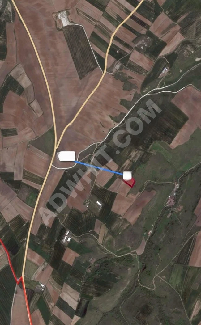 ERGENE VELİMEŞE SATILIK TARLA TEK TAPU YENİ PLANDA