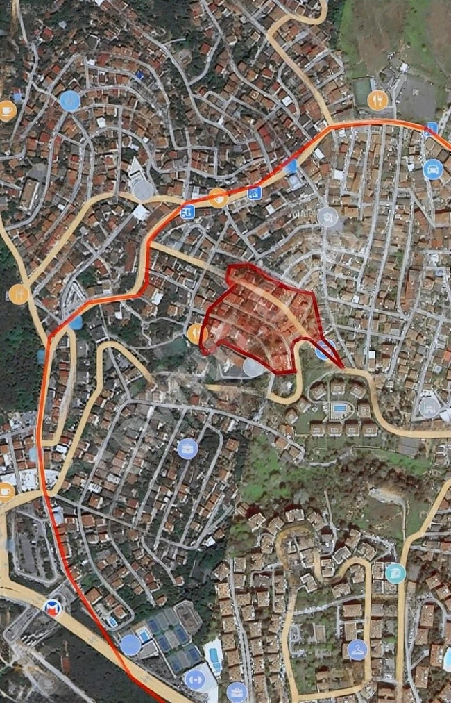 SARIYER TARABYA DA SATILIK ARSA 750M2