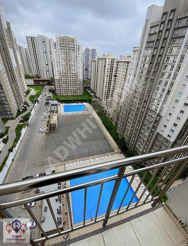 1+1 apartment, pool view, 16,000 Turkish Lira, urgently rented in İNNOVİA 2