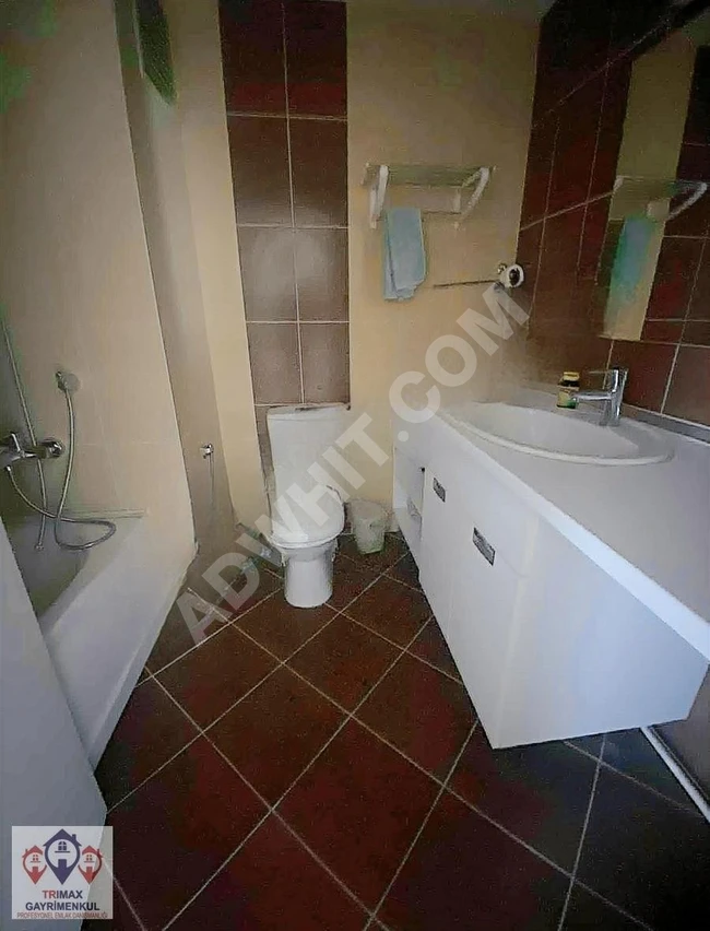 1+1 apartment, pool view, 16,000 Turkish Lira, urgently rented in İNNOVİA 2
