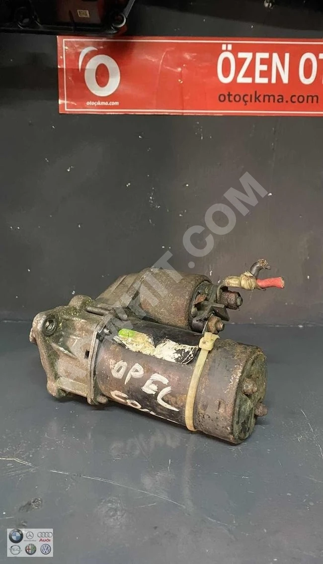 OPEL COMBO/CORSA B starter motor (original) used