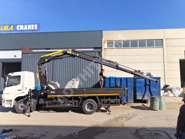 PUMACRANE KATLANIR BOMLU KAMYON VİNÇLERİ