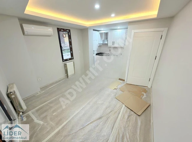 LİDER'den YENİMALLE'de SIFIR ASANSÖRLÜ 1+1 65m² ZEMİN KAT