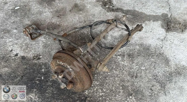 HYUNDAI ACCENT ADMIRE, complete rear torsion axle (original) used