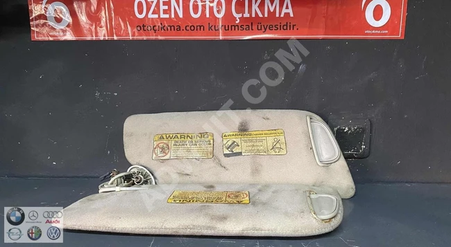 Front sun visor set for JEEP G. CHEROKEE (original) used