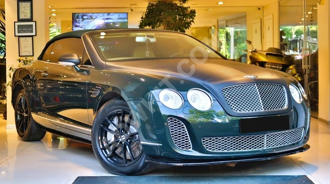 'X-CLUSIVE' 2008 BENTLEY CONTİNENTAL GTC CABRİO-560 HP-BOYASIZ