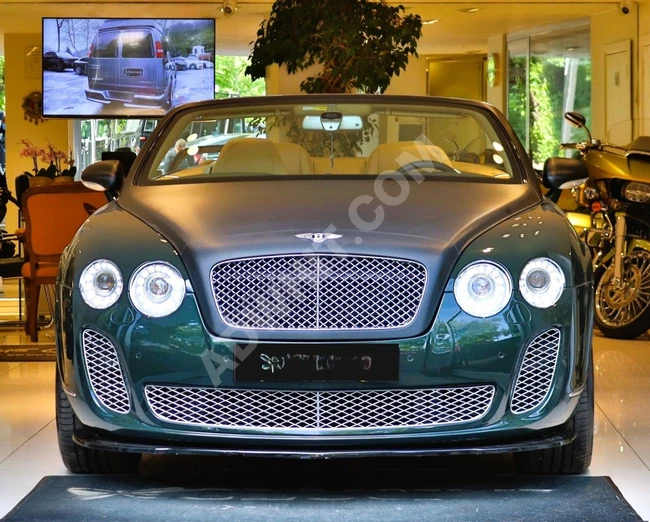 'X-CLUSIVE' 2008 BENTLEY CONTİNENTAL GTC CABRİO-560 HP-BOYASIZ