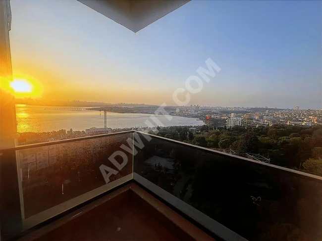 Küçükçekmece göl park manzaralı 3+1 kiralık