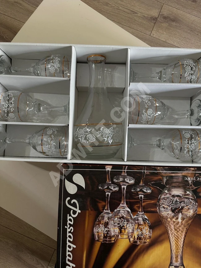 Pasabahçe Duchess 7 Parça Sürahi ve Kadeh Seti- Sifir Gibi