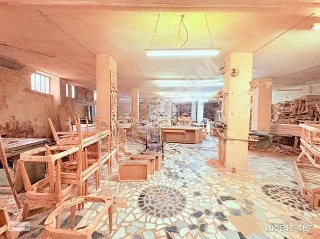 KEMALPAŞA’DA KİRALIK 420m2 MARANGOZ İMALATHANE FULL+FULL WCLİ SANAYİ ELEKTRİKLİ