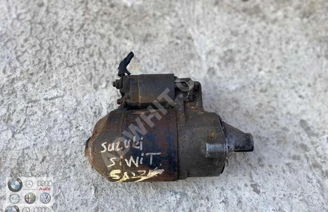 SUZUKI SWIFT starter motor (original) used