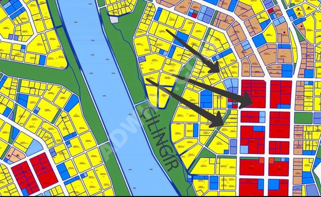 Yatırım arsası, Beni Şehir İmar Planına dahil edildi, 14 kat yüksekliğinde.