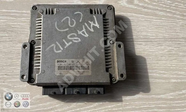 Used original RENAULT MASTER engine computer (0281011106)