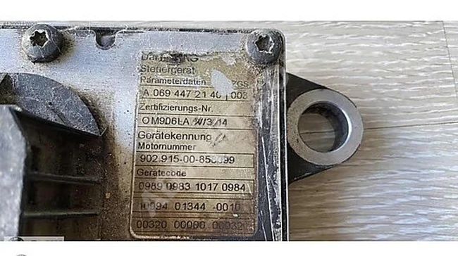 MERCEDES AXOR/ATEGO EURO5 engine control unit (original) used