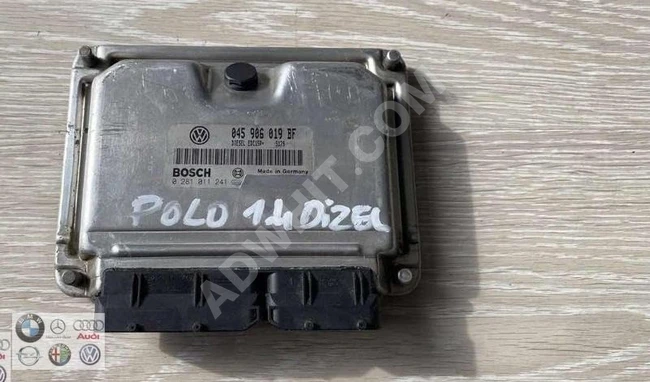 VW POLO 1.4 TDİ MOTOR BEYNİ (ORJİNAL) ÇIKMA 0281011241