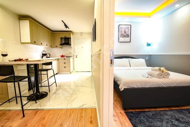 1+1 apartment without deposit in Beyoğlu Cihangir, bills included