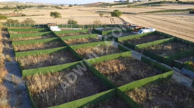 AR-KON DAN 203M2 HOBİ BAHÇESİ YARISI PEŞİN 6 AY VADE FARKSIZ