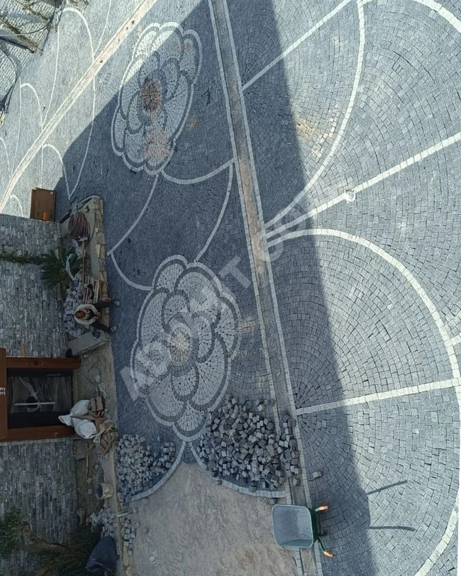 İzmit begonit küptaş zemin döşeme Halil usta 