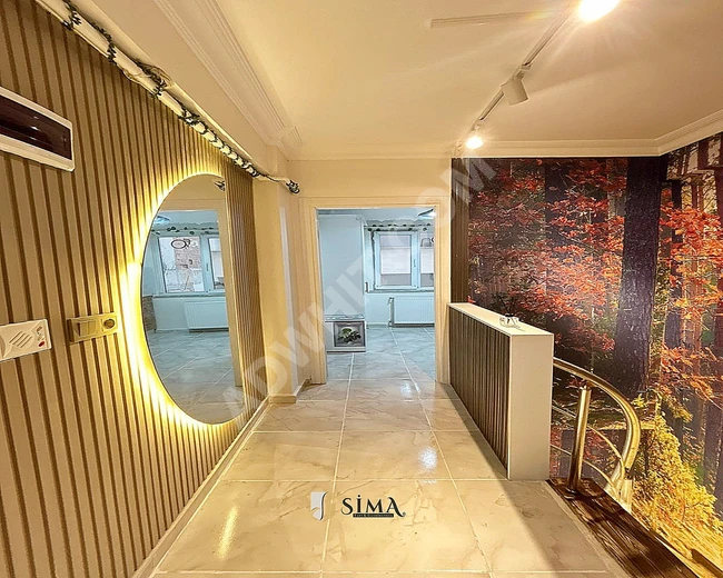 شقة دوبلكس سوبر لوكس للبيع بإسطنبول قريب من المتروبيس بسعر مغري