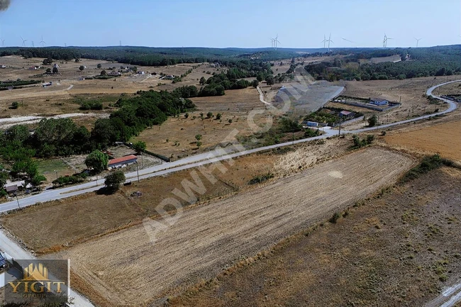 ÇATALCA BİNKILIÇ 52 EVLER ASFALTA CEPHE MUVAFAKATLI