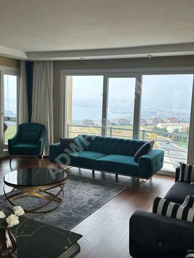 شقه للايجار اطلاله بحر كامله بمنطقه بيكنت الراقيه 