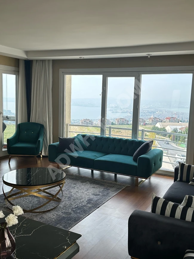 شقه للايجار اطلاله بحر كامله بمنطقه بيكنت الراقيه 