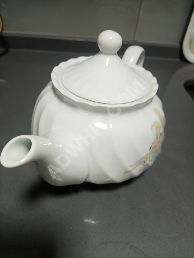 Porcelain teapot