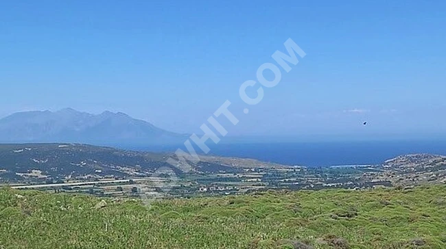 ESKİ BADEMLİDE LEBİ DERYA DENİZ VE SEMADİREK MANZARALI ARSA!!