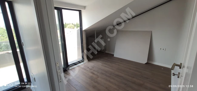 Kartaltepe'de Yeni Binada 2+1 Çatı Katı, Kombili, Asansörlü