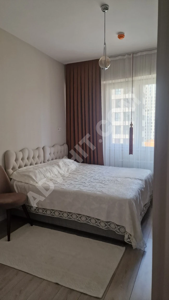 شقة مفروشة للإيجار السنوي غرفتين وصالة في مجمع باباجان بريميوم