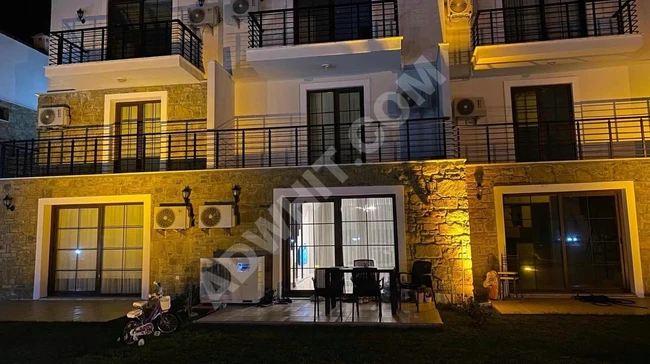 GÖKÇEADA'YA UYGUN RUSTİK TARZINDA YAPILMIŞTIR LÜKS DAİRE !!!!