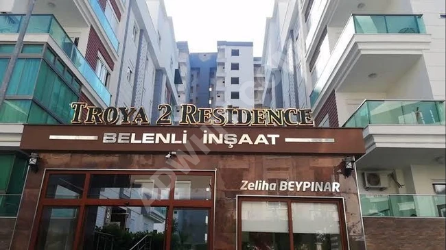 Antalya - Konyaaltı - Site içinde tam donanımlı 2+1 eşyalı daire kiralık