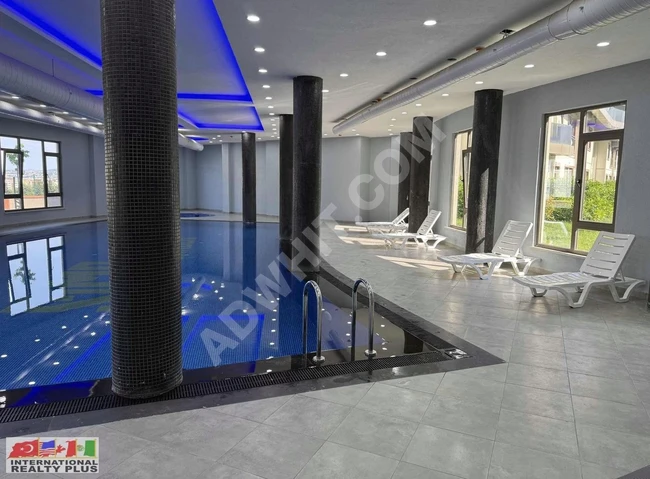 شَقَّة 1+1 للإيجار بإطلالة واسعة في SİMA GARDEN