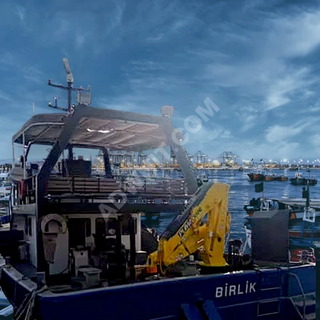 Good Quality Puma Brand Mini Hydraulic Marine Deck Ship Crane 