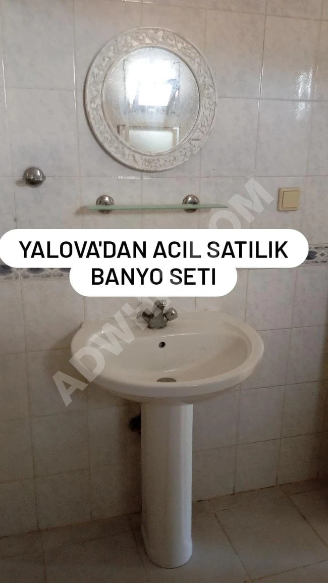 Yalova'dan Acil Satılık Banyo Seti
