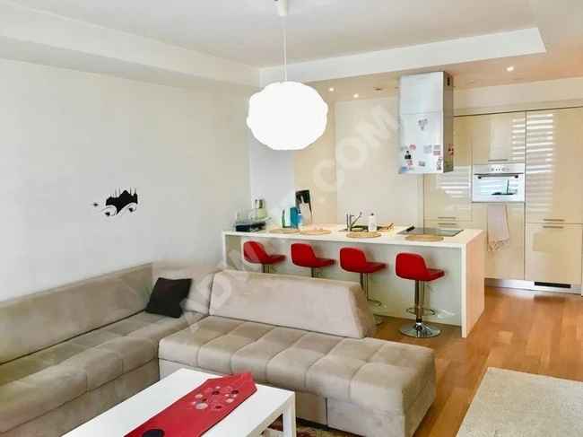 للإيجار شقة 1+1 مفروشة بالكامل في Maslak Mashattan