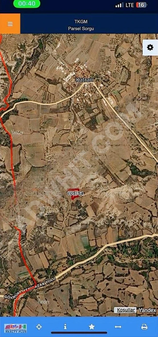 BİLECİK YENİPAZAR 3602 m2 SATILIK YATIRIMLIK ARSA