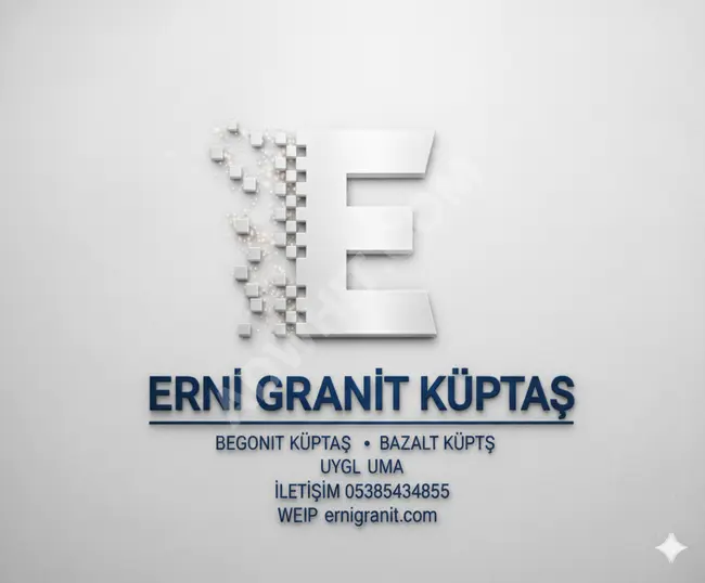 Begonit küptaş zemin küp taş beton parke 