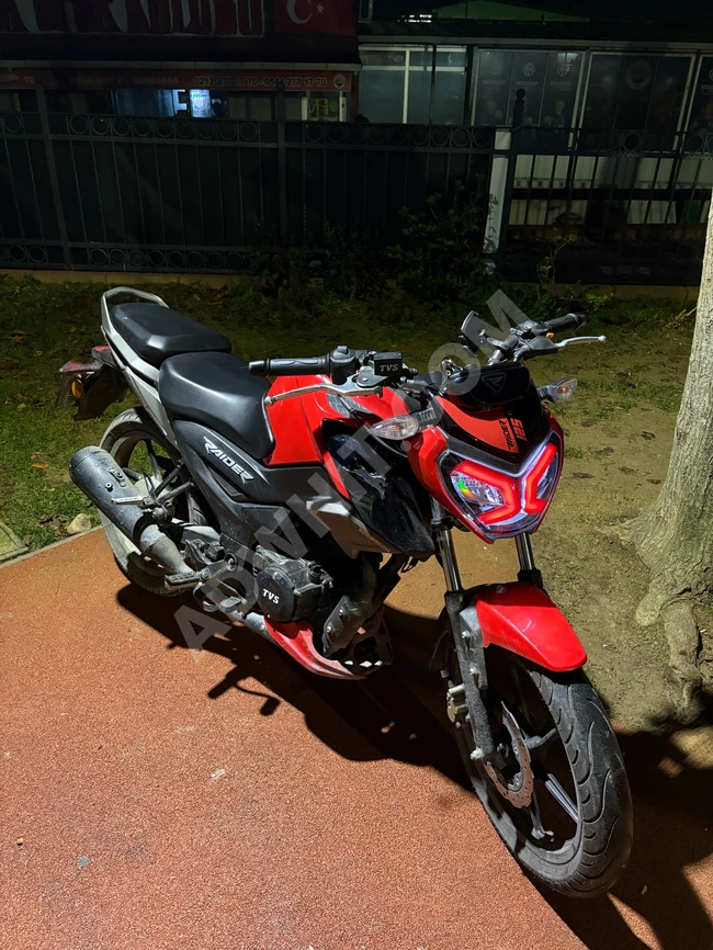 TVS RAİDER 125 temiz ciğerli motor