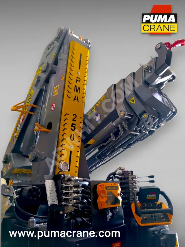 10 Tonluk Tam Oransal Uzaktan Kumandalı Kamyon Vinci