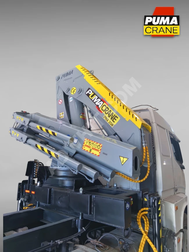 10 Tonluk Tam Oransal Uzaktan Kumandalı Kamyon Vinci