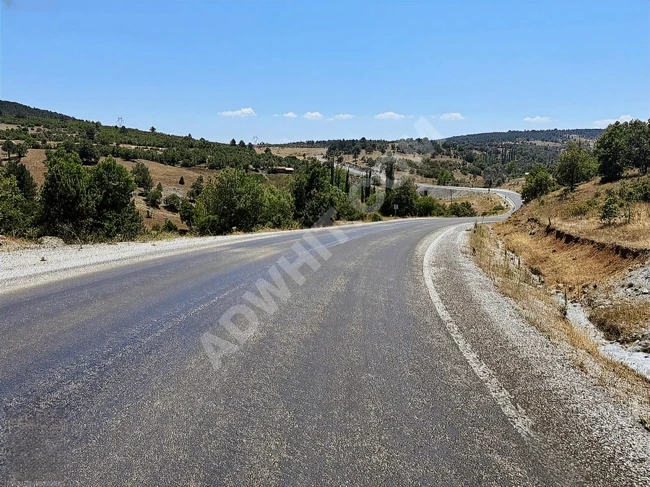 KÜTAHYA TAVŞANLI ANA YOLA CEPHE 6.466M2 UYGUN ARSA