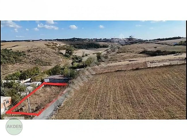 HACIMAŞLI' DA KONUT İMAR PLANINDA ÇAPLI VE ETRAFI ÇEVRİLİ ARSA